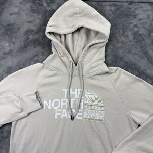 The North Face Hoodie Womens Medium Pullover Sweatshirt Aztec Graphic Print